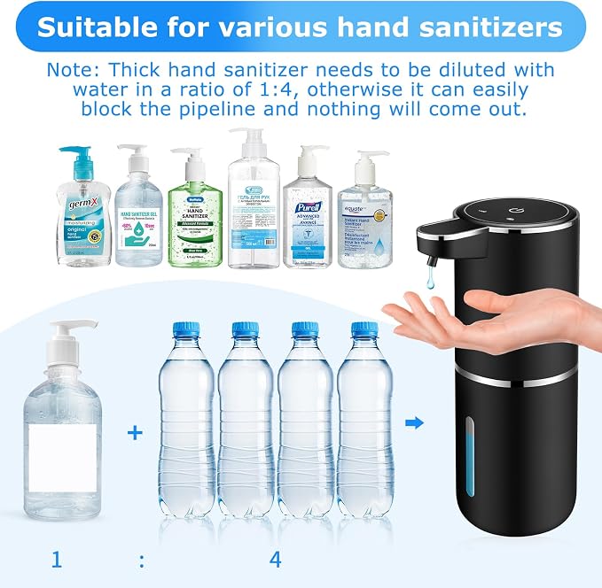 Automatic Soap Dispenser Touchless, Liquid Soap Dispenser - Image 2