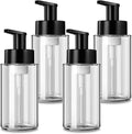 Foaming Soap Dispenser, 10 oz/300ml Foaming Hand Soap Dispenser, 4 Pack Glass by RYTOXILOBrightenUpYourHome