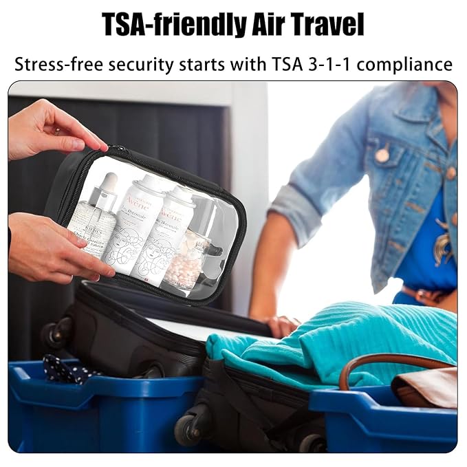 Clear TSA Approved Toiletry Bag - Image 4