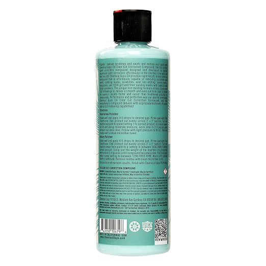 Chemical Guys C4 Clear Cut Correction Compound - Image 2