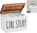 Tampon Holder for Bathroom, Feminine Product Organizer Pad Case by Yallmie