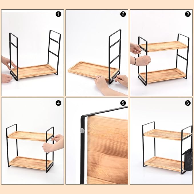 LEMIKKLE Bathroom Counter Organizer - Image 6