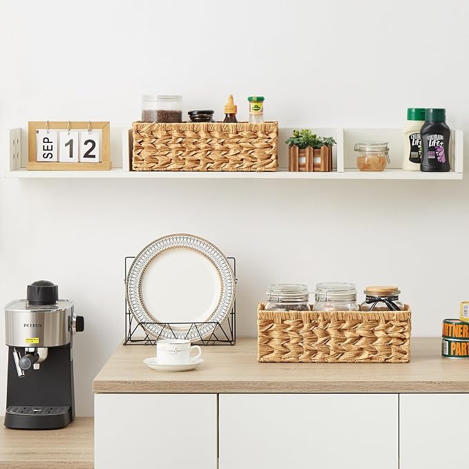 Vagusicc Wicker Storage Basket, Wicker Baskets - Image 6