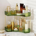 Corner Bathroom Countertop Organizer, Vanity Trays by INVSSENEORGANIZERS