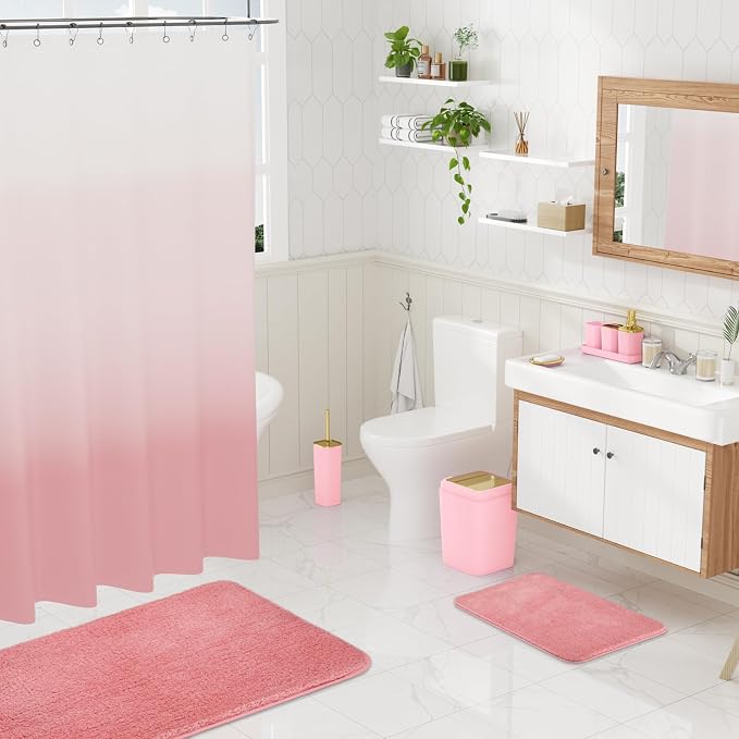 Bathroom Set - Pink Bathroom Sets - Image 8