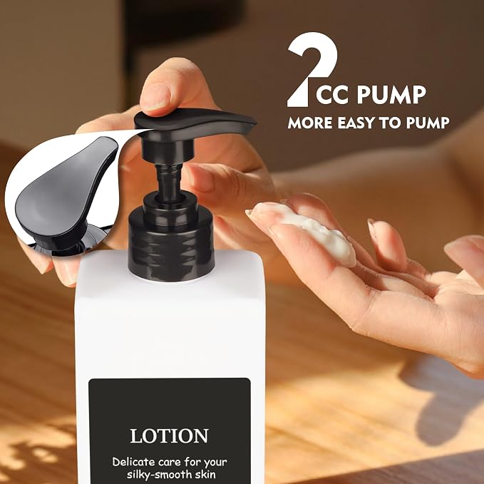 Refillable Plastic Pump Bottle Dispenser - Image 3