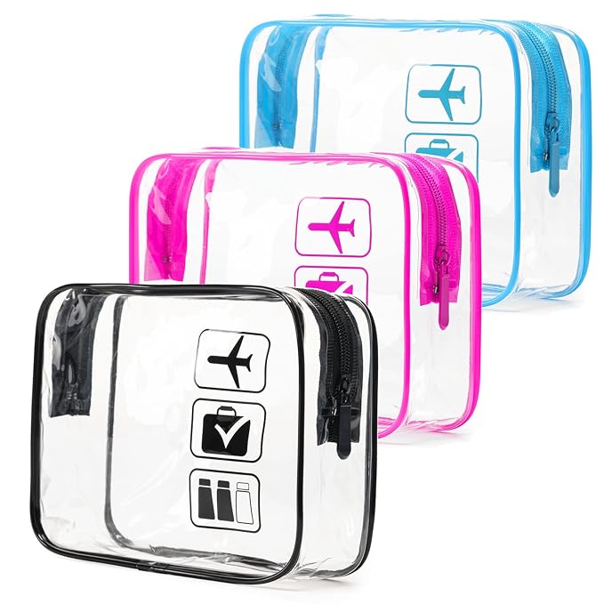 MODENGKONGJIAN TSA Approved Toiletry Bag, Carry on Airport Airline Compliant Bag by MODENGKONGJIAN