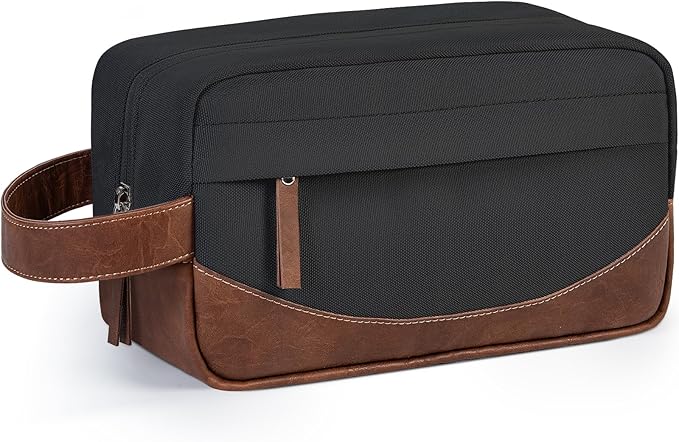 Travel Toiletry Bag for Men, Hanging Toiletry Organizer, Water Resistant by Ezday