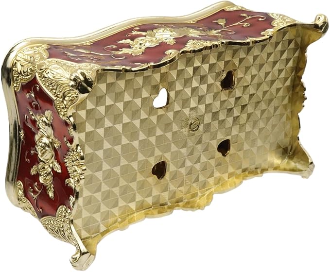 9.45"x5.43"x3.94" Luxurious Rose Tissue Box - Image 5