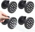Brass Shower Body Jets with Adjustable Flow, Massage Spa Matte Black Round Body by Backnets