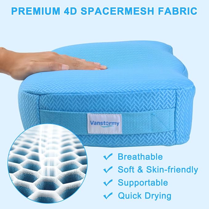 Hot Tub Booster Seat for Adults, Weighted Non-Slip Spa Cushion Pillow - Image 6