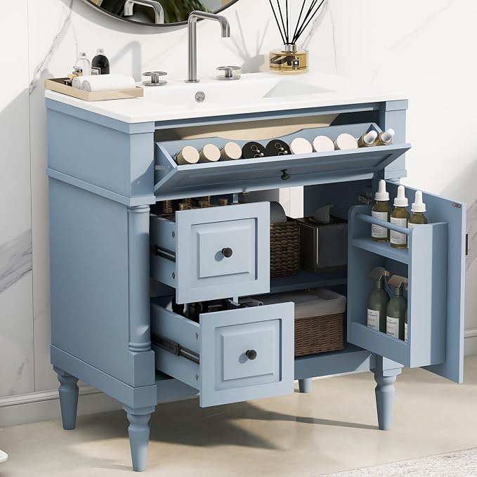 Harper & Bright Designs 30" Bathroom Vanity by HarperBrightDesigns