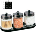 SheeChung 3pcs Glass Qtip Holder by SheeChung