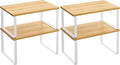 SONGMICS Cabinet Organizer Shelf, Kitchen Storage, Spice Rack, Expandable by SONGMICSbySONGMICSHOME