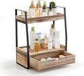 2-Tier Bathroom Organizer Countertop, Bathroom Sink Organizer Countertop by Boulphia