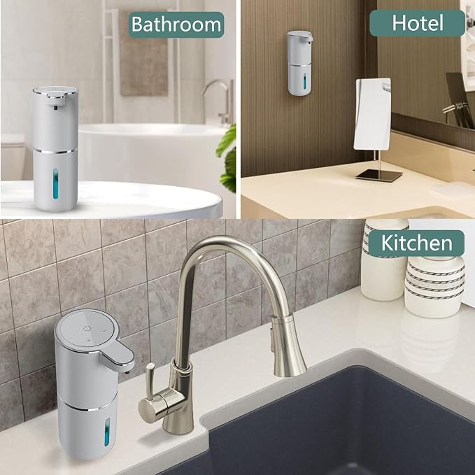 Automatic Liquid Soap Dispenser, Touchless Hand Soap Dispenser USB - Image 9