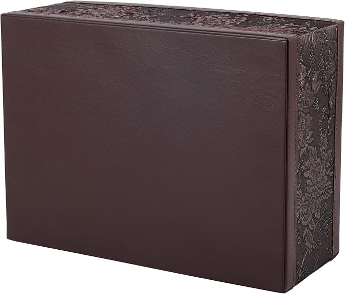 Tissue Box Cover Rectangle Retro Tissue Box Holder PU Leather Facial Tissues - Image 8