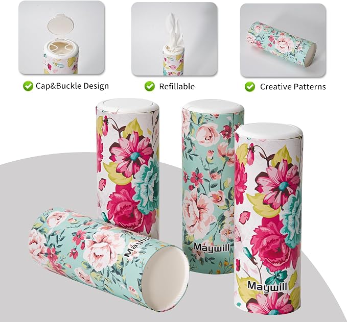Chic Facial Tissue Holder for Car Cup Holder - Image 3