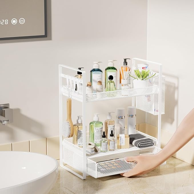 VITVITI 2 Tier Bathroom Organizer Countertop - Image 4