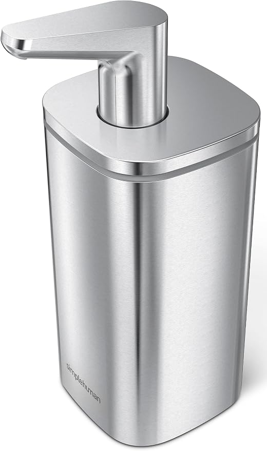 simplehuman 10 oz. Pulse Pump, Liquid Soap Dispenser, Drip Free Hand Soap Pump by Simplehuman