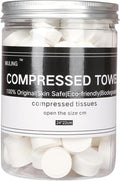 Canned 100 PCS Compressed Towels Portable Mini Compressed Coin Tissue by MULING