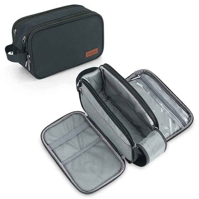 Wedama Toiletry Bag for Men, Handheld Travel Bag, Waterproof Toiletries by Wedama