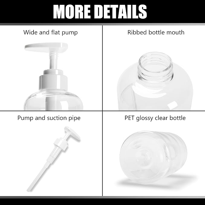 3pcs Refillable Shower Dispensers - Image 4