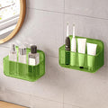 CGBE 2 Packs Cabinet Door Organizer, Acrylic Adhesive Shelf Wall Mounted Storage by CGBE