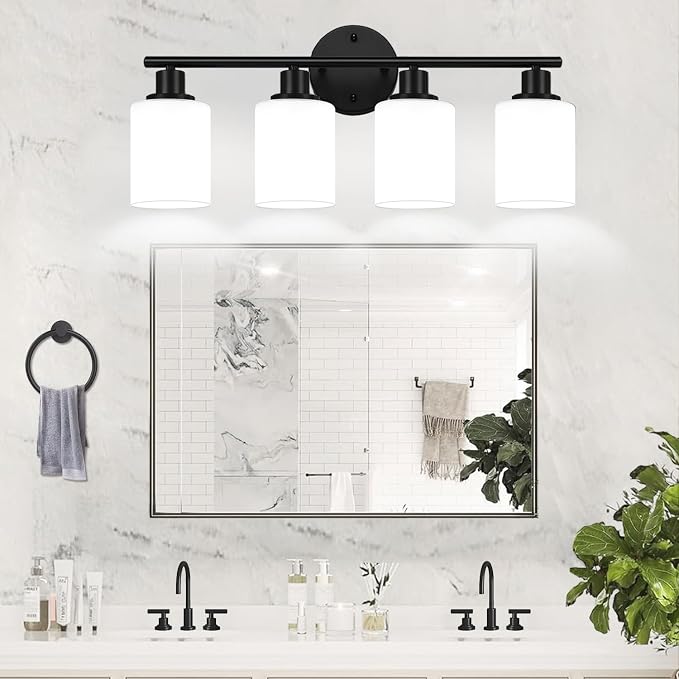 4-Light Bathroom Light Fixtures, Bathroom Wall Lamp - Image 5