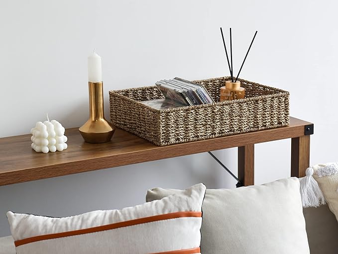 StorageWorks Large Seagrass Tray - Image 3