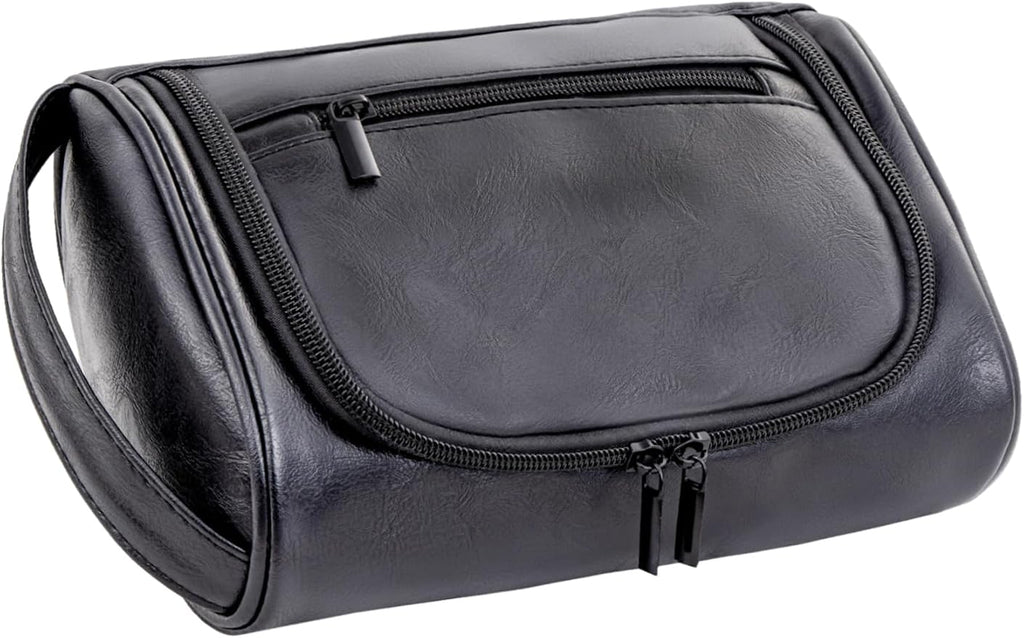 Mens Toiletry Bag, Compact Dopp Kit by CUMBANHO