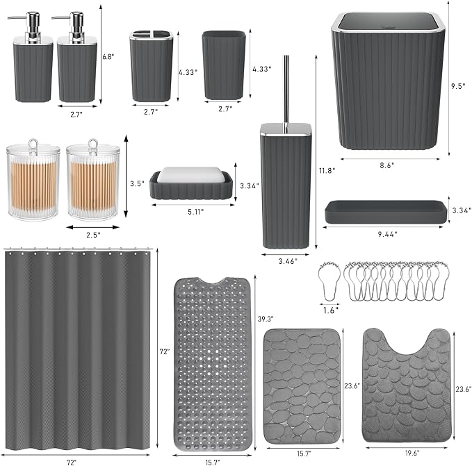 26PC Bathroom Accessories Set - Image 5