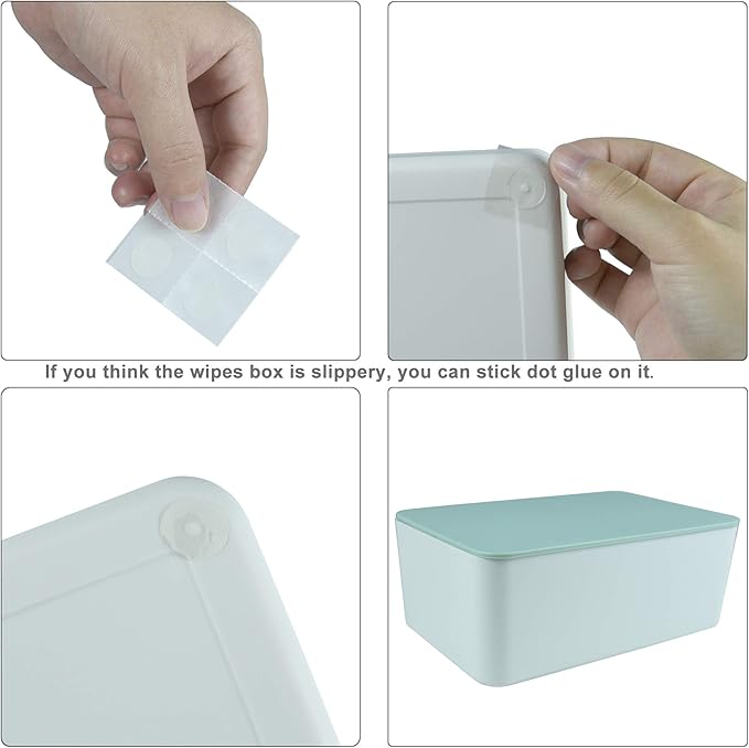 Diaper Wipes Dispenser, Tissue Storage Box Case, Wet Wipe Dispenser Holder - Image 6