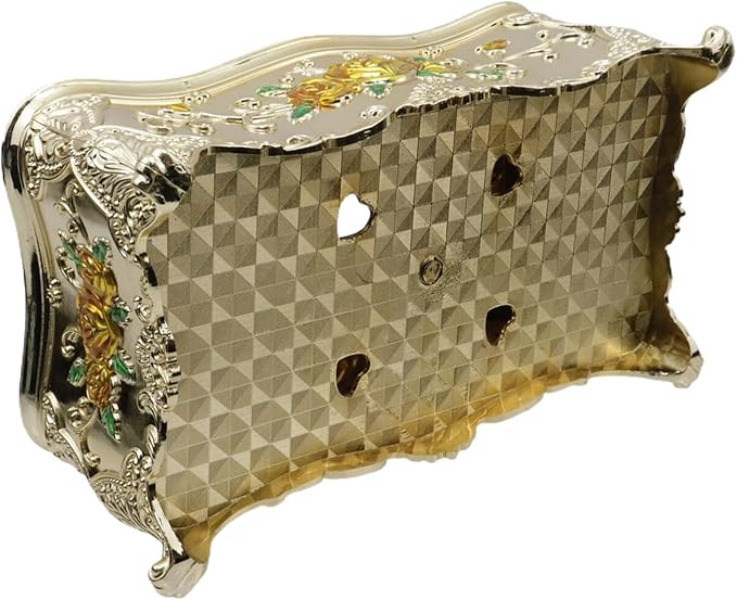 9.45"x5.43"x3.94" Luxurious Rose Tissue Box - Image 5