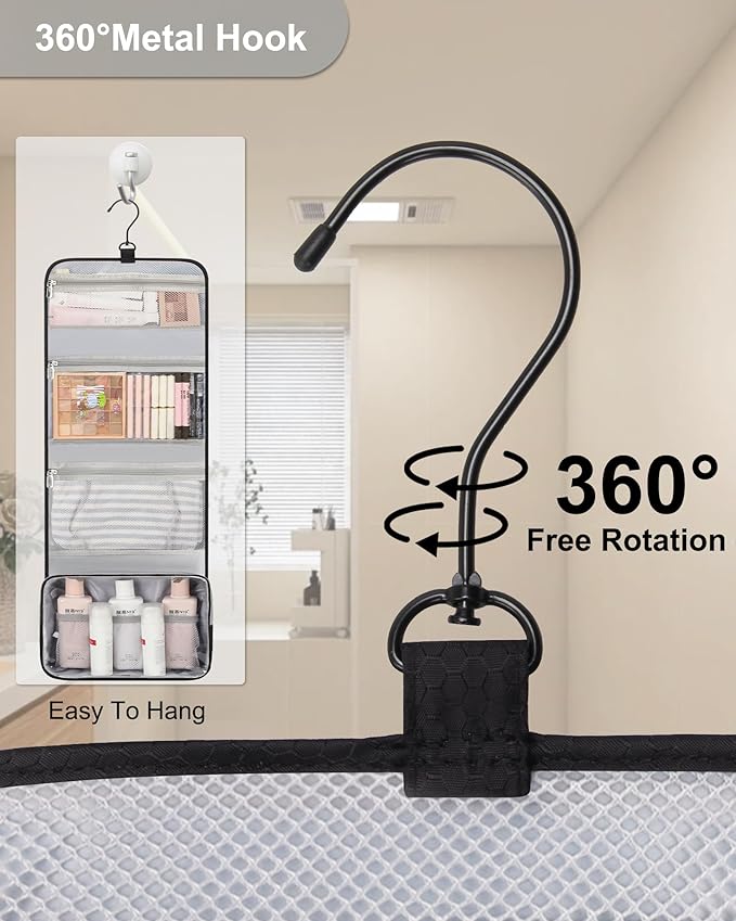 Relavel Travel Hanging Toiletry Bag - Image 2