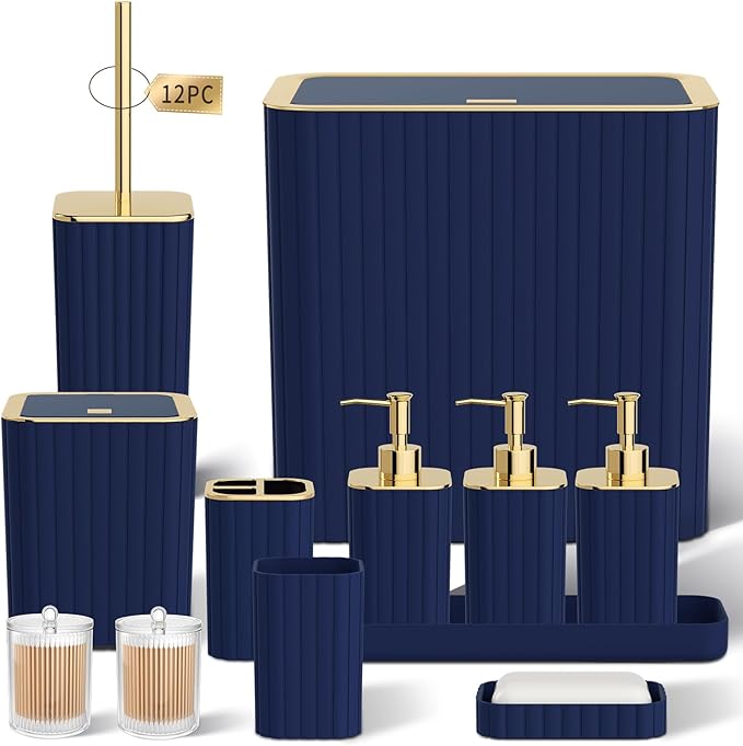 Bathroom Accessory Set by LetUsMakeHomeYourFavoriteDestination