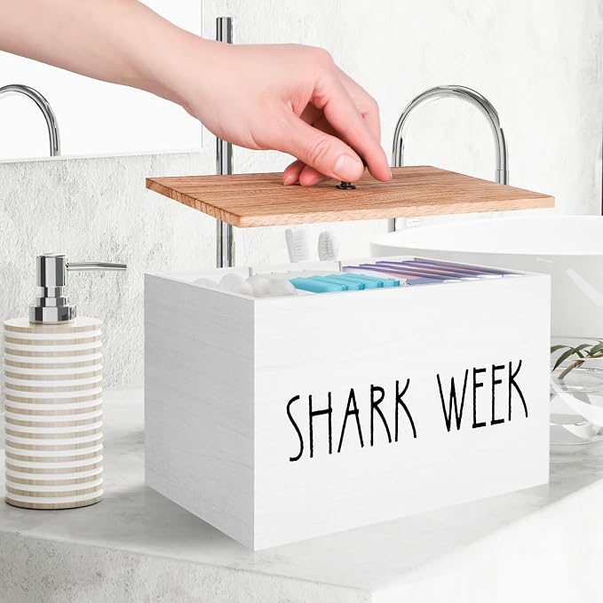 Tampon Holder for Bathroom, Feminine Product Organizer - Image 2