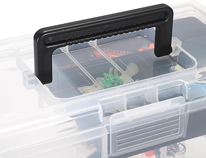 JUXYES Plastic Carry Storage Box - Image 9
