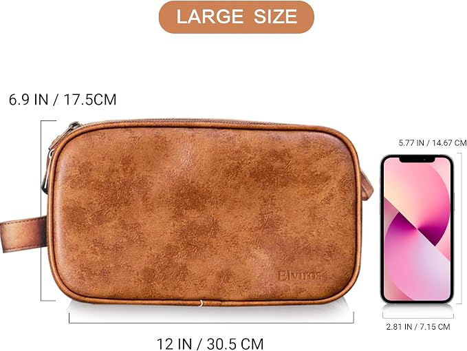 Elviros Travel Toiletry Bag Gift - Image 5