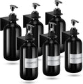 Remerry 6 Pack Shampoo and Conditioner Dispenser Wall Mount 17oz No Drill by Remerry