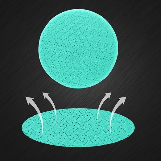 Buffing Polishing Pads 5 Inch, CAR ROAD 7PCs 5.5 Inch Face - Image 8