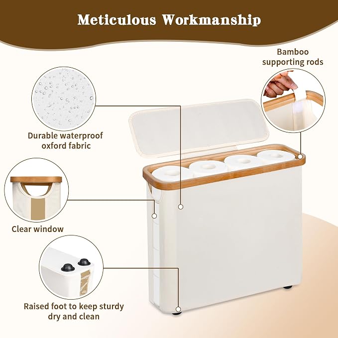 Toilet Paper Storage Basket - Image 3