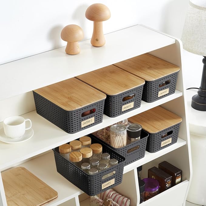 Small Plastic Storage Bins - Image 5