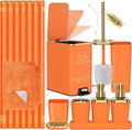 11PCS Bathroom Sets with Shower Curtain and Rugs Bathroom Accessories Set by BetterbathroomwithXLHOME