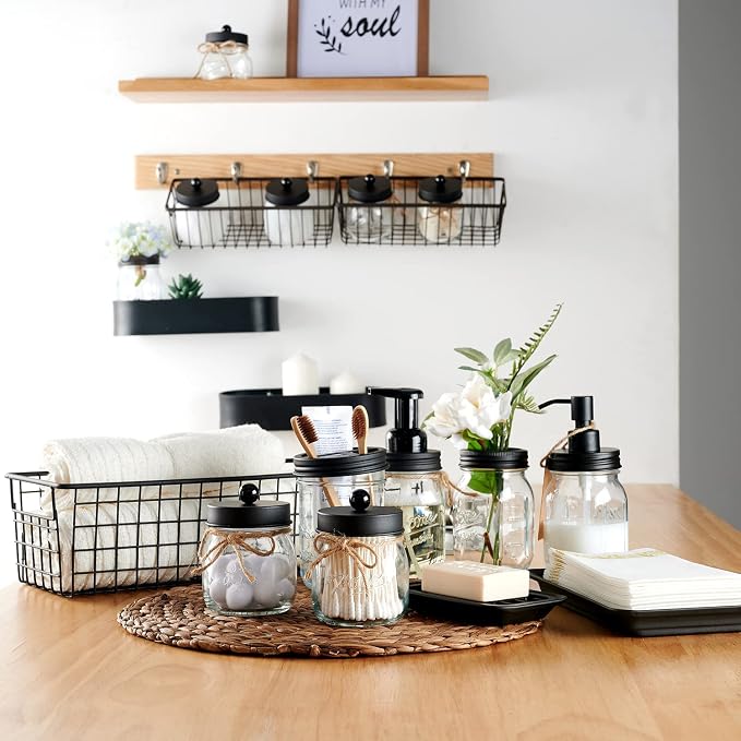 SheeChung 8PCS Bathroom Accessories Set Complete - Image 2