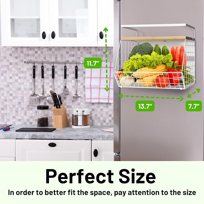 Ofiray-home Magnetic Fridge Shelf - Image 5