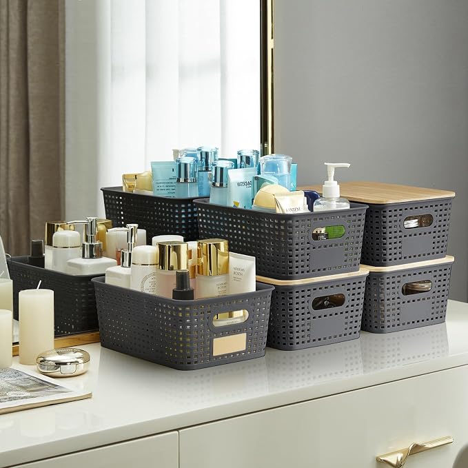 Small Plastic Storage Bins - Image 6