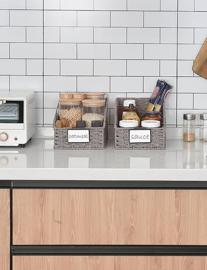 StorageWorks Wicker Baskets for Organizing, Pantry Organizers and Storage - Image 6