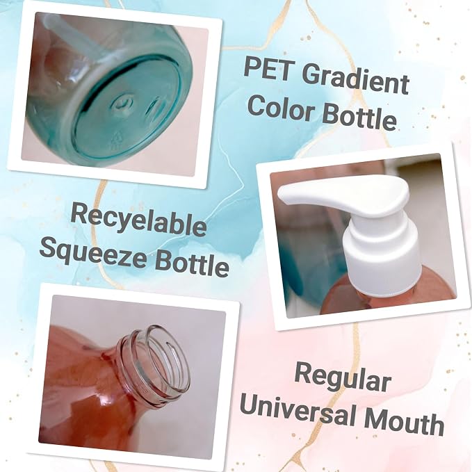 500ml Refillable Plastic Bottles - Image 3