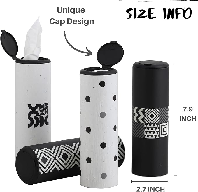 Car Tissue Holder with Facial Tissues Bulk - Image 2